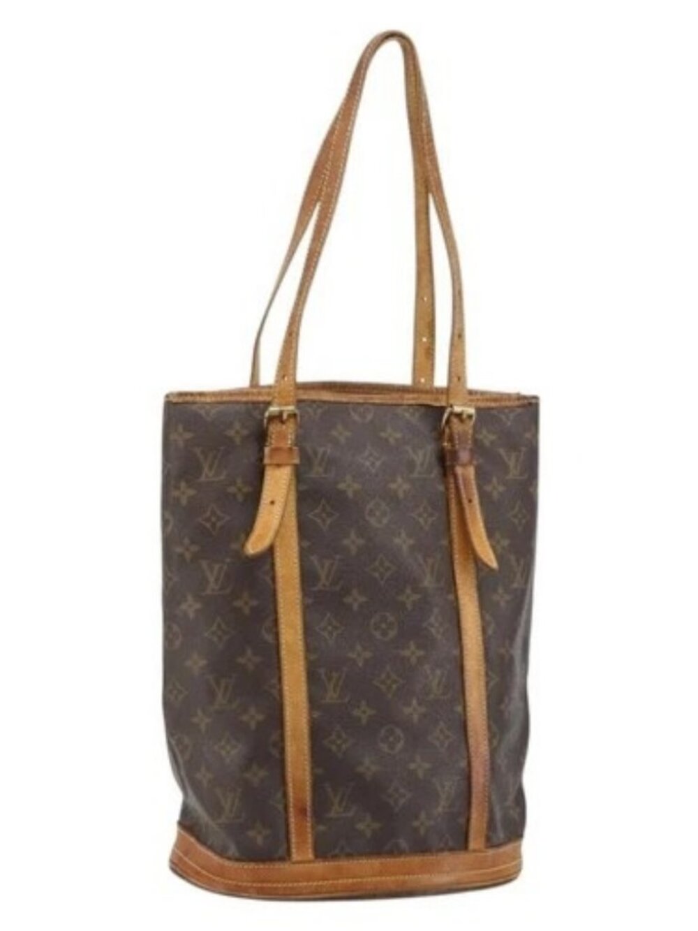 LOUIS VUITTON Monogram Bucket GM Shoulder Bag M42236 LV Auth ka2557